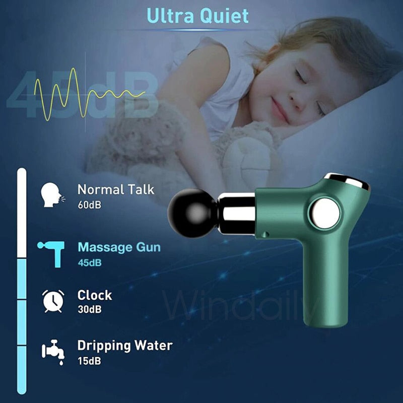 Mini LCD Massage Gun