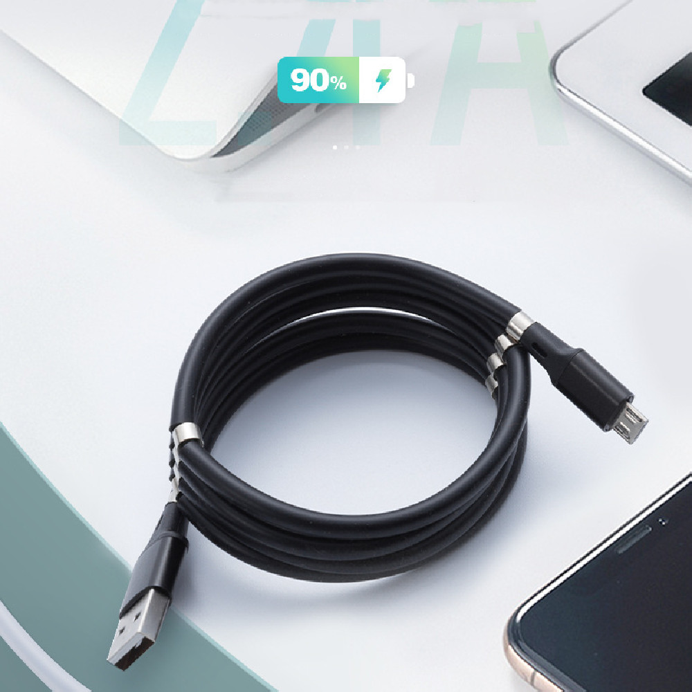 Magnetic Charging Cable Apple, Micro USB, Type-C