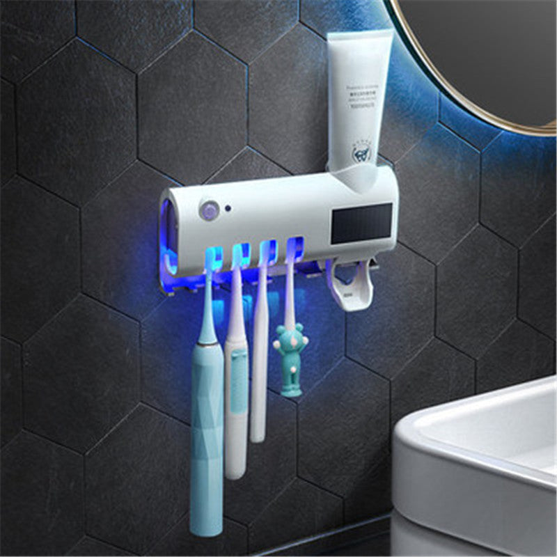 Toothbrush and Toothpaste Automatic Dispenser