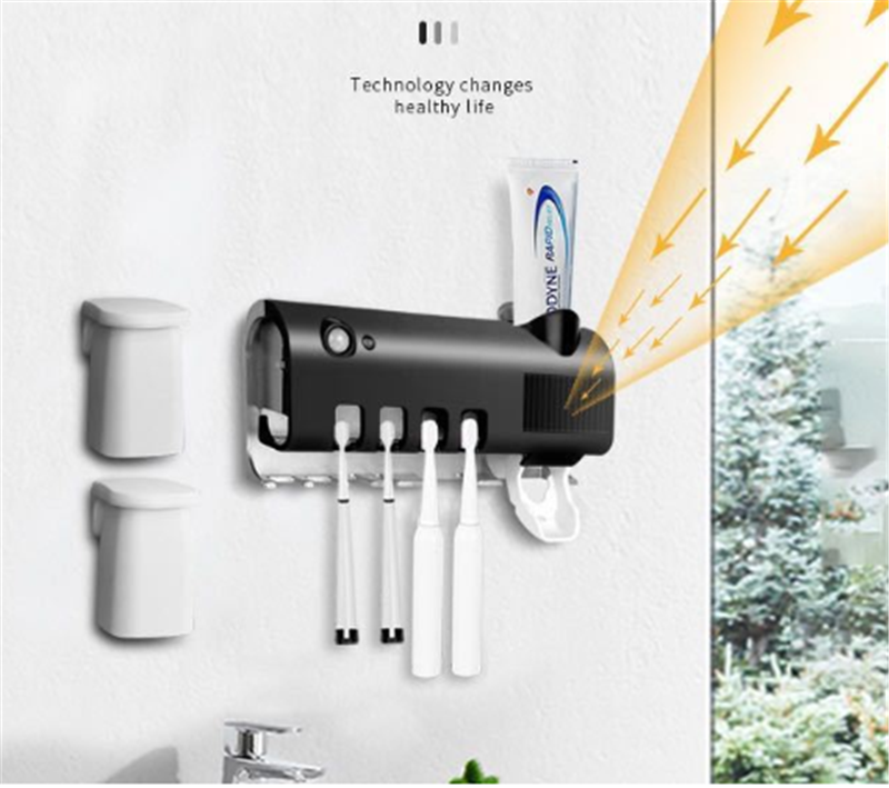 Toothbrush and Toothpaste Automatic Dispenser