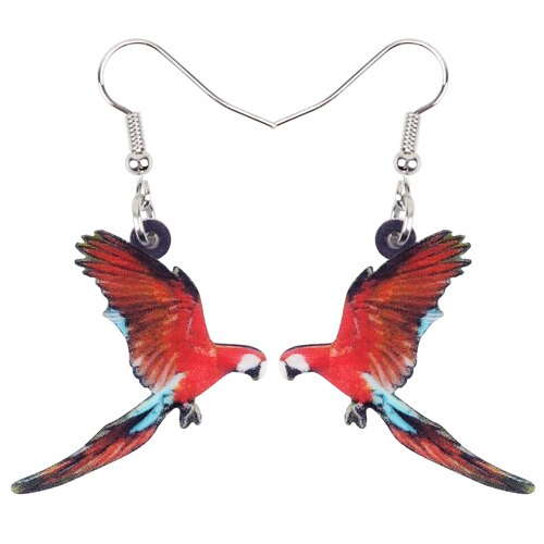 Acrylic Bird Earrings - Gitelle