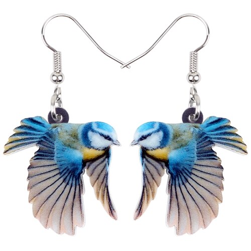 Acrylic Bird Earrings - Gitelle