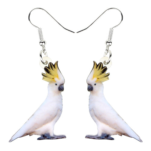 Acrylic Bird Earrings - Gitelle