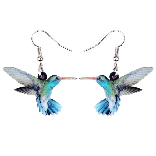 Acrylic Bird Earrings - Gitelle