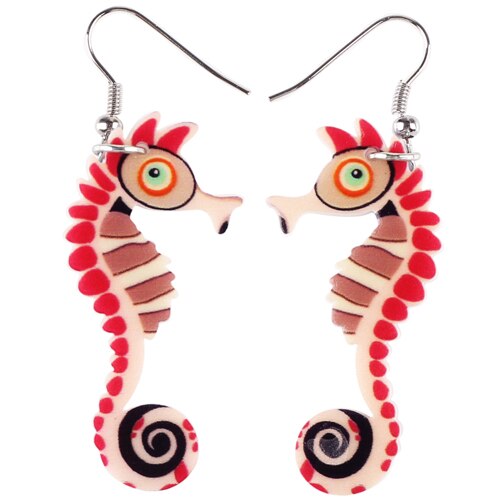 Long Hippocampus Earrings - Gitelle