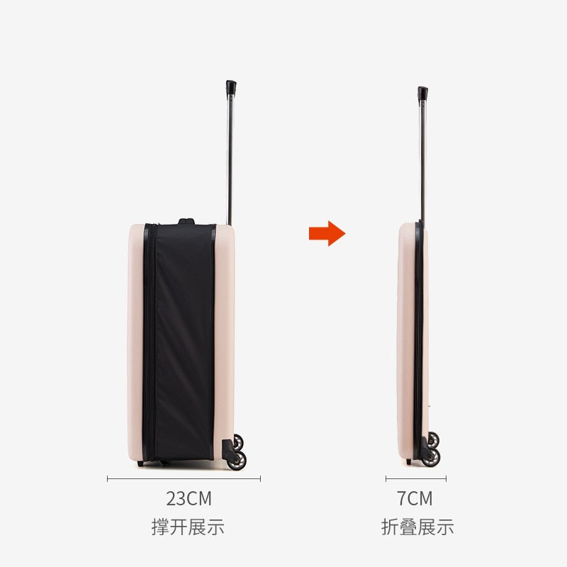 Foldable Upright Travel Luggage