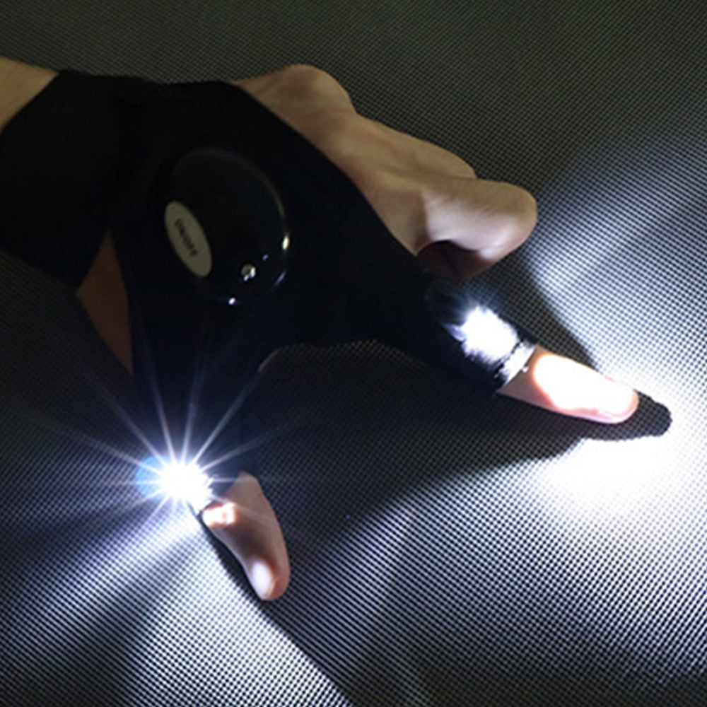 LED Light Waterproof Gloves