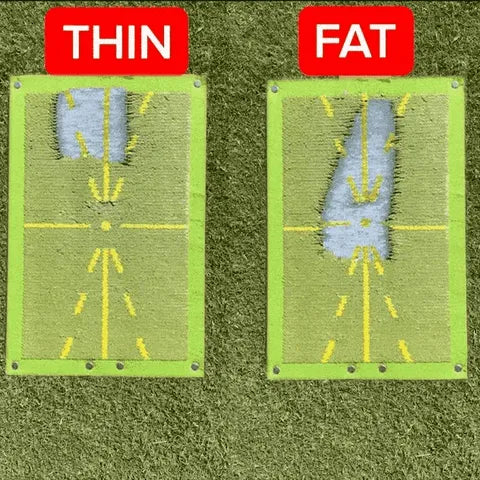 Golf Training Mat for Swing Detection Batting™