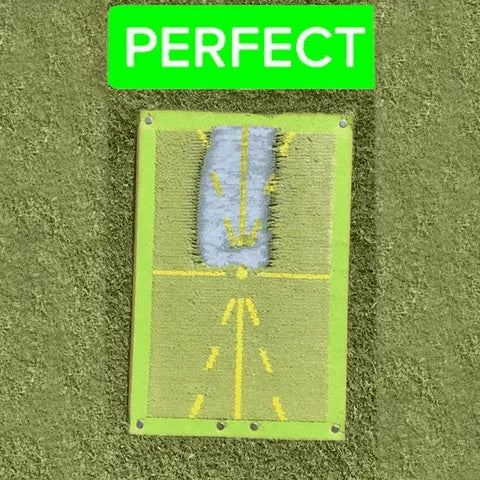 Golf Training Mat for Swing Detection Batting™