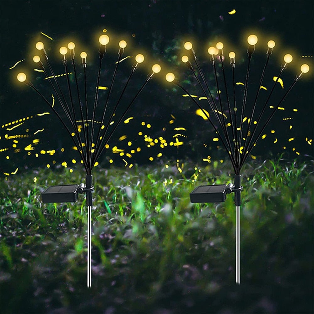 Solar Powered Firefly Light