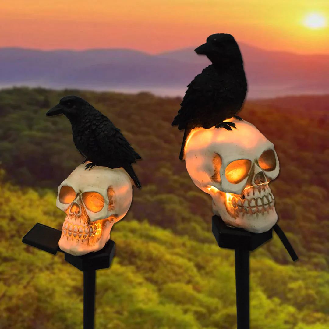 Skull Garden Solar Decorative Lights™