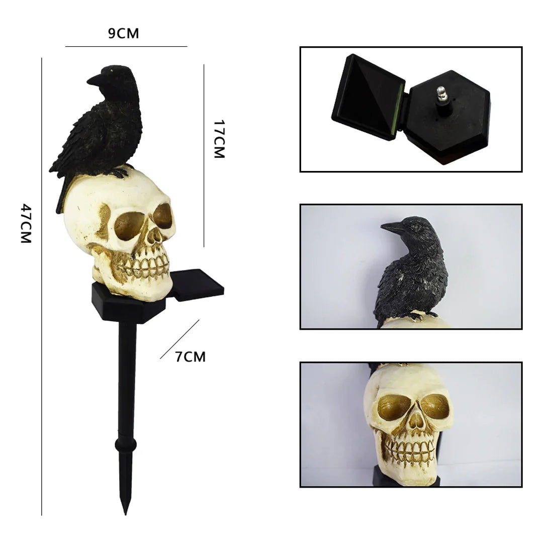 Skull Garden Solar Decorative Lights™