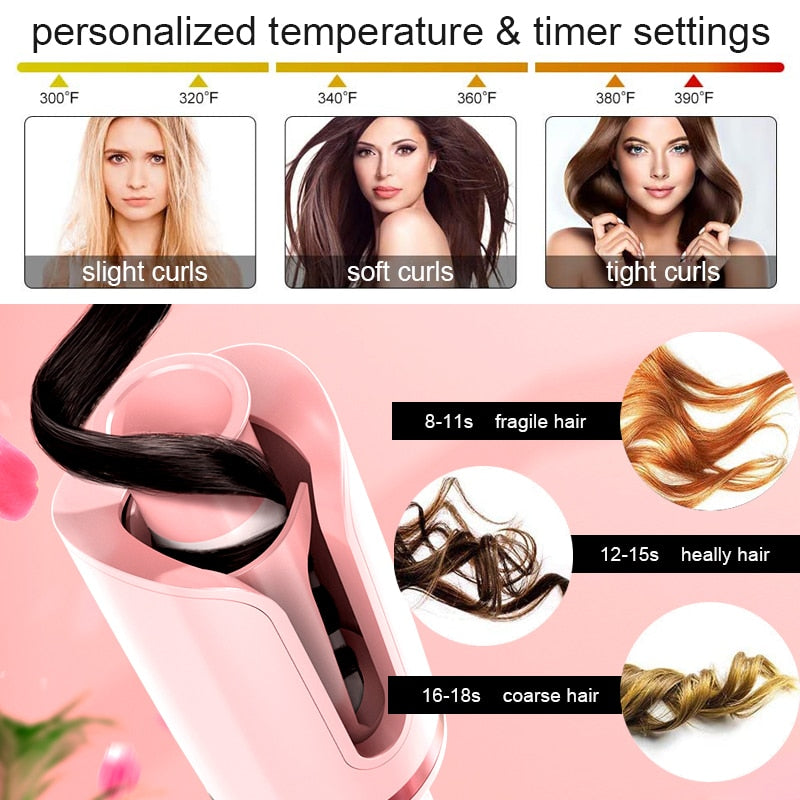 HuiHoo™️ Automatic Hair Curler