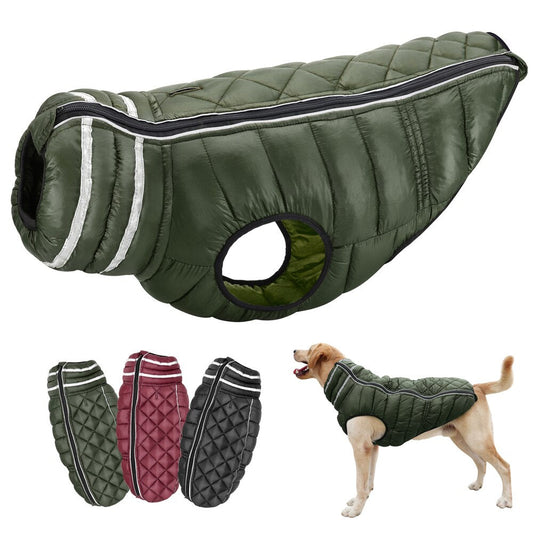 Winter Waterproof Soft Warm Dog Coat