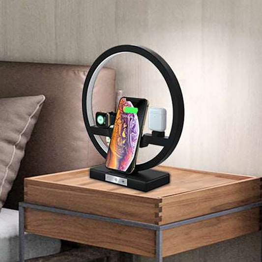 4 in 1 Wireless Charger Lamp