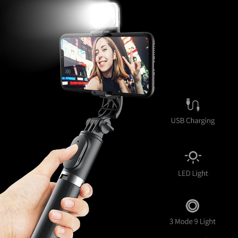 Foldable Wireless Selfie Stick