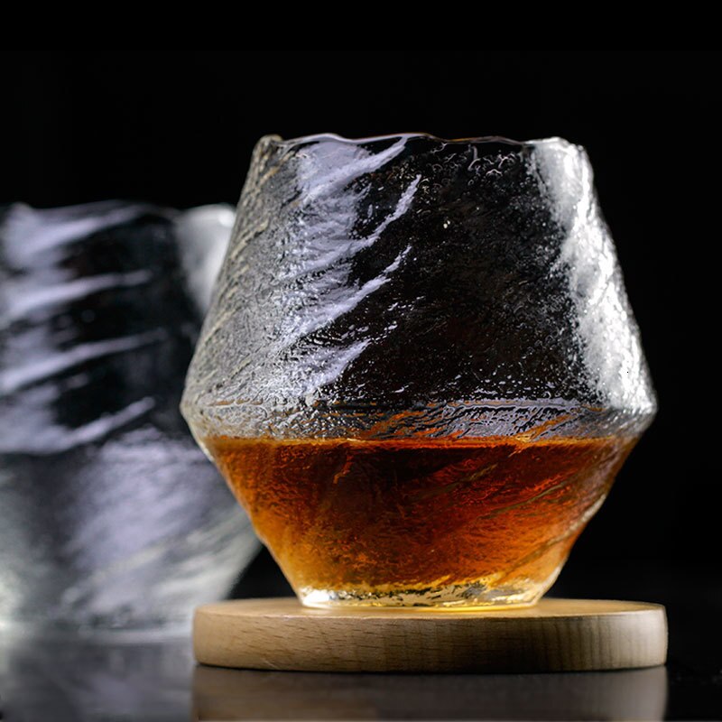 Japanese Edo Snow Glass