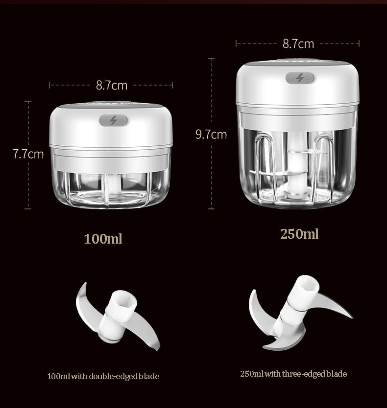 Electric Mini Vegetable Chopper