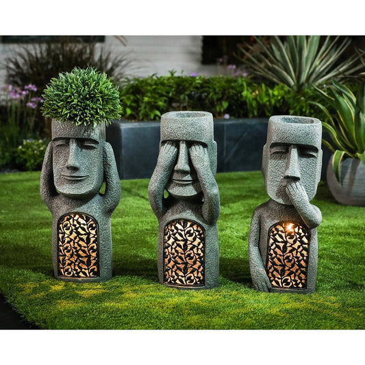 Easter Island Garden Decoration