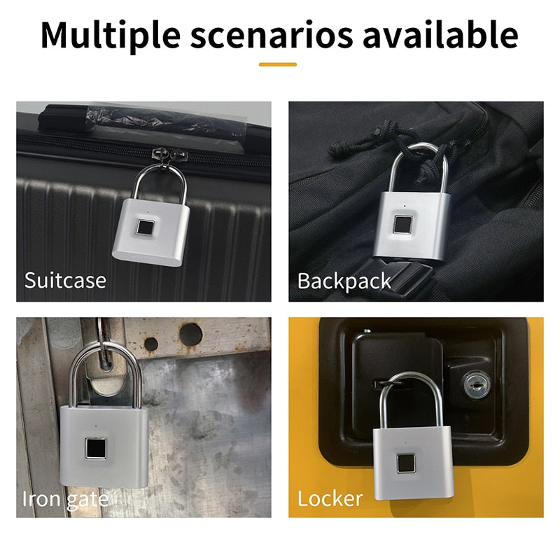 Keyless Smart Fingerprint Padlock™