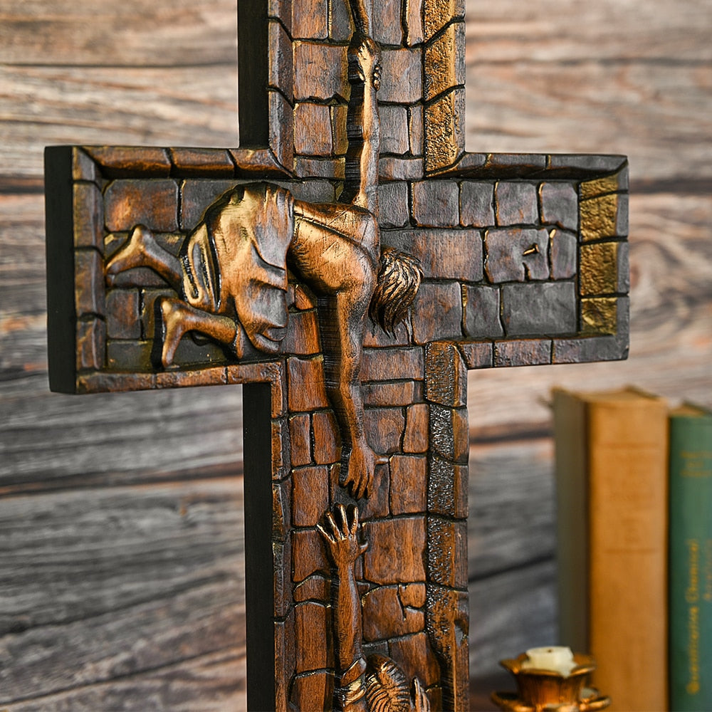 Saviour Jesus Cross Wall Hanging™