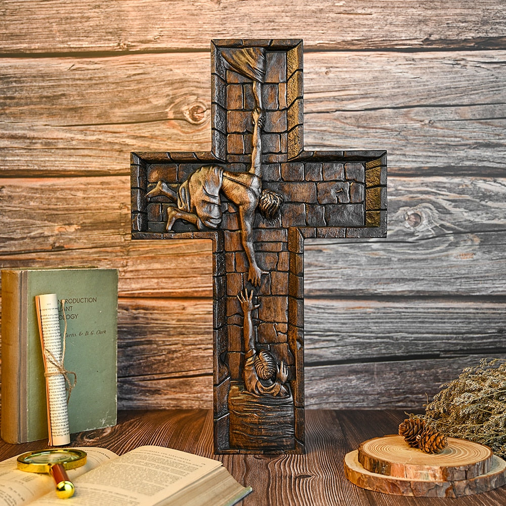 Saviour Jesus Cross Wall Hanging™