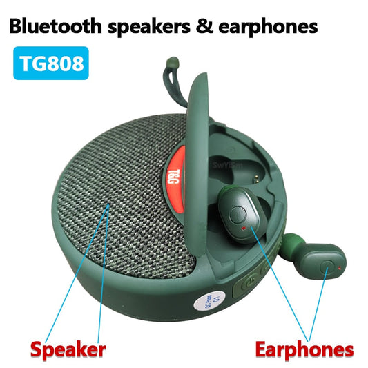 2 In 1 Bluetooth Speaker Earphones™