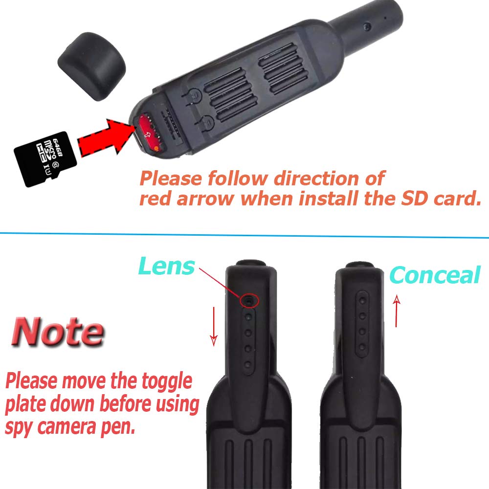 Mini 1080P HD Hidden Spy Camera Pocket Pen™