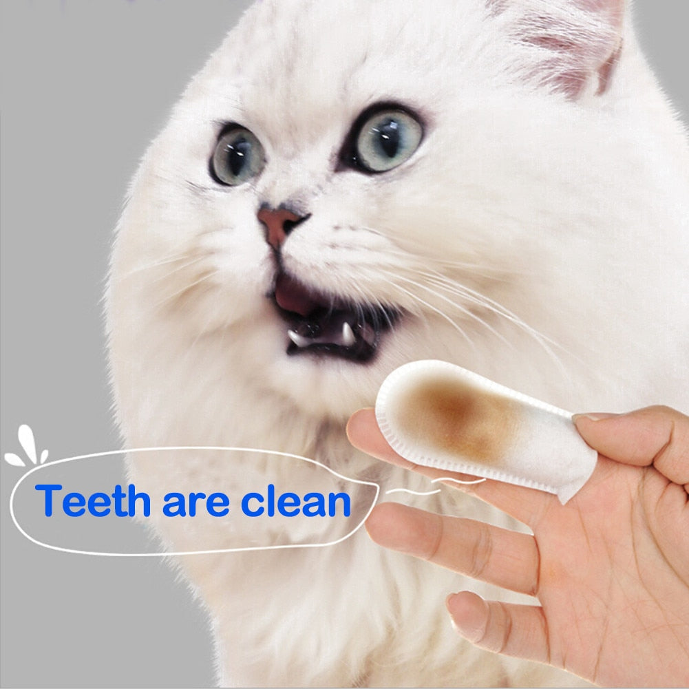 Pet Dental Cleaning Finger Wipes™