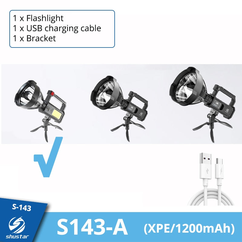 Rechargeable High Power Spotlight Flashlight™