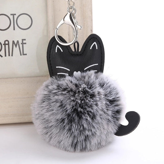 Cute Kitty Keychain