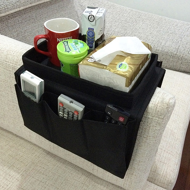 Sofa Armrest Tray with Organizer™