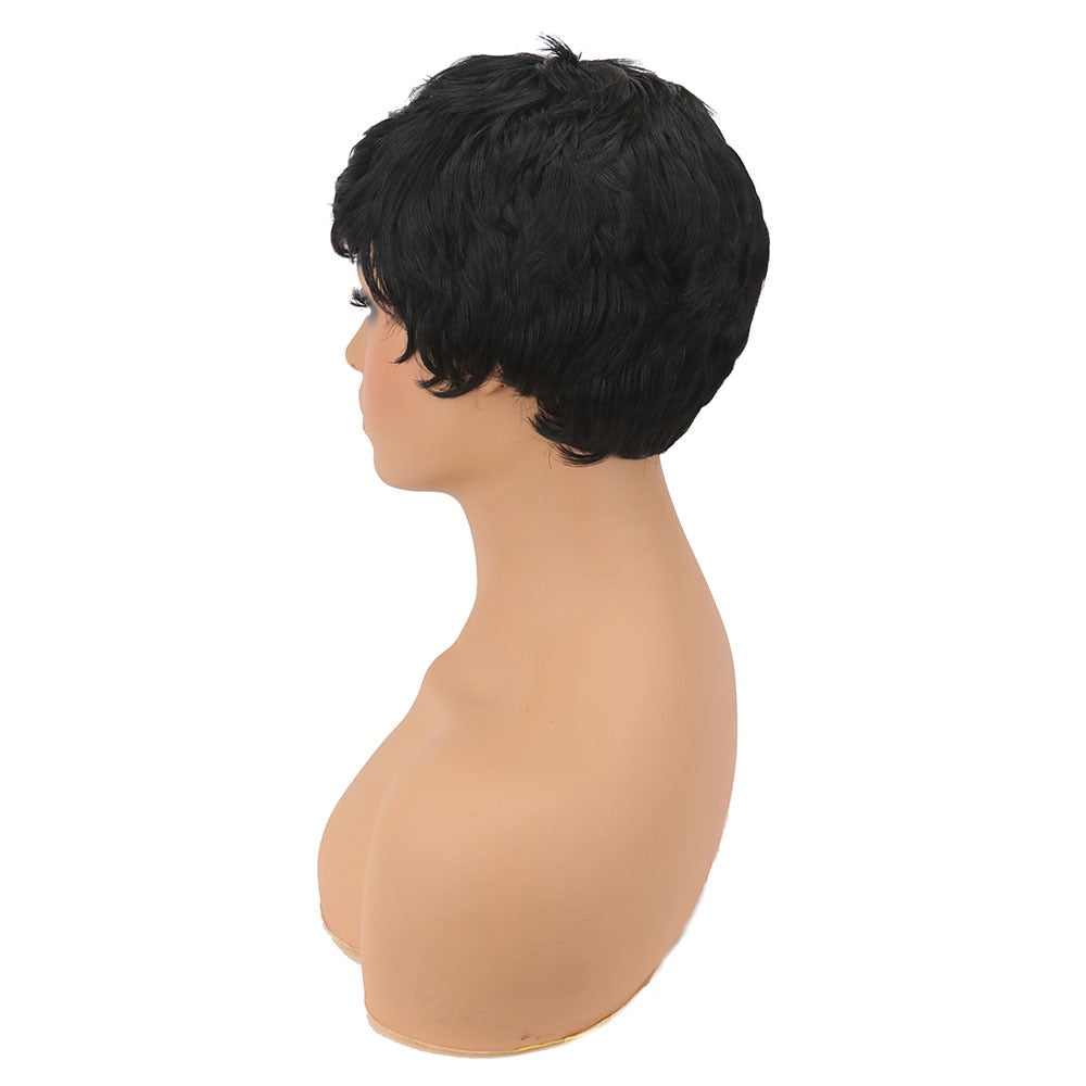 Short Natural Pixie Cut Wig™