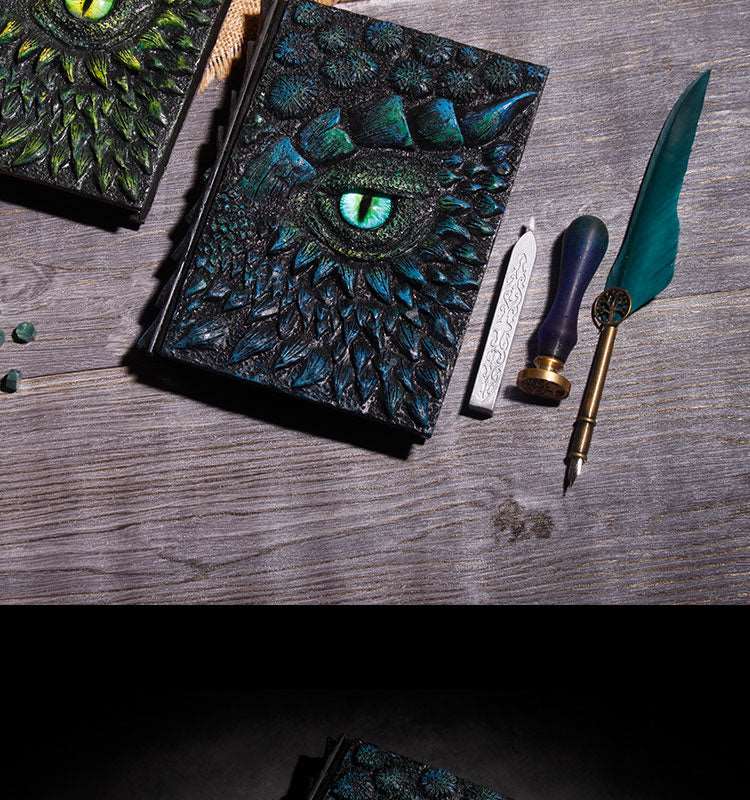 3D Dragon Hardcover Embossed Journal™