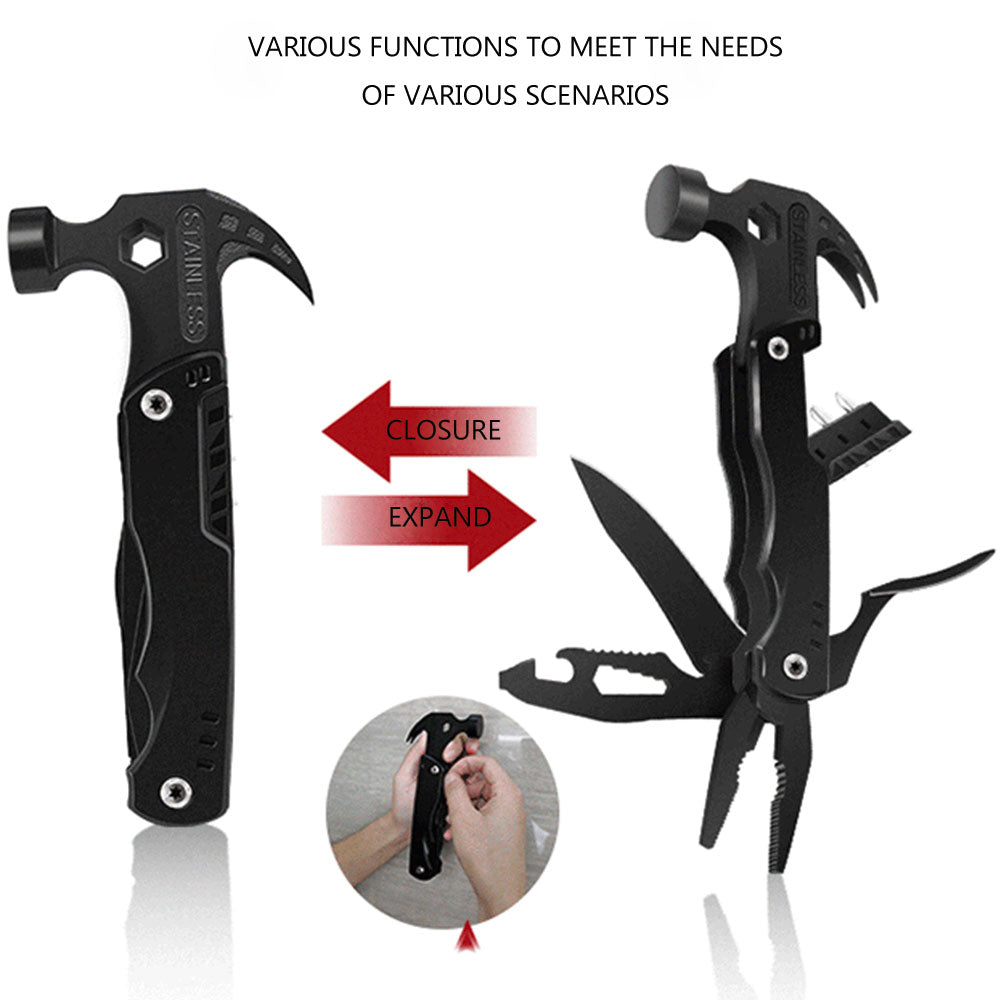 Portable 14 In 1 Multitool Claw Hammer™