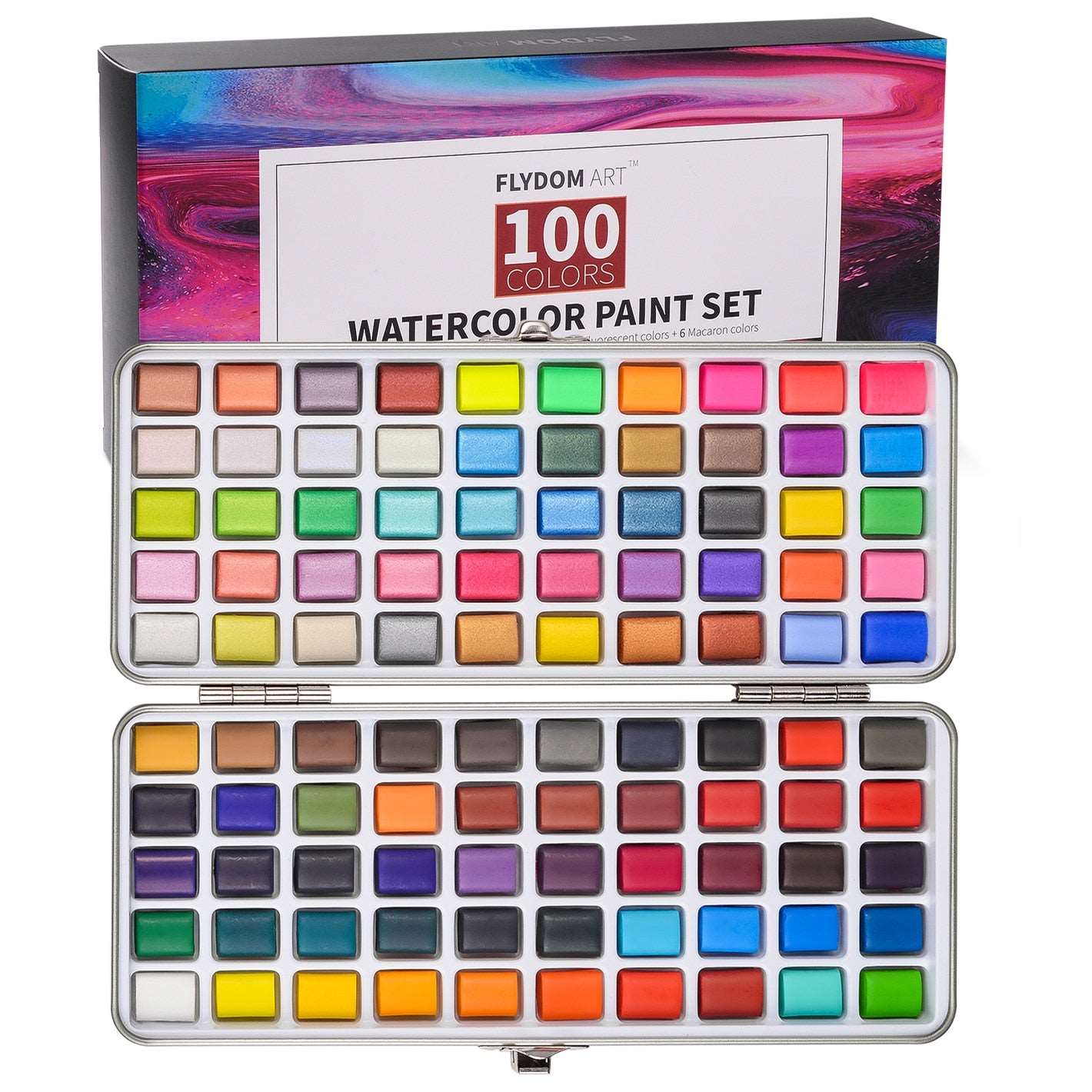 100 Solid Watercolors Paint Set™