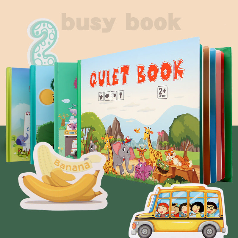 Montessori Quiet Book For Toddlers™