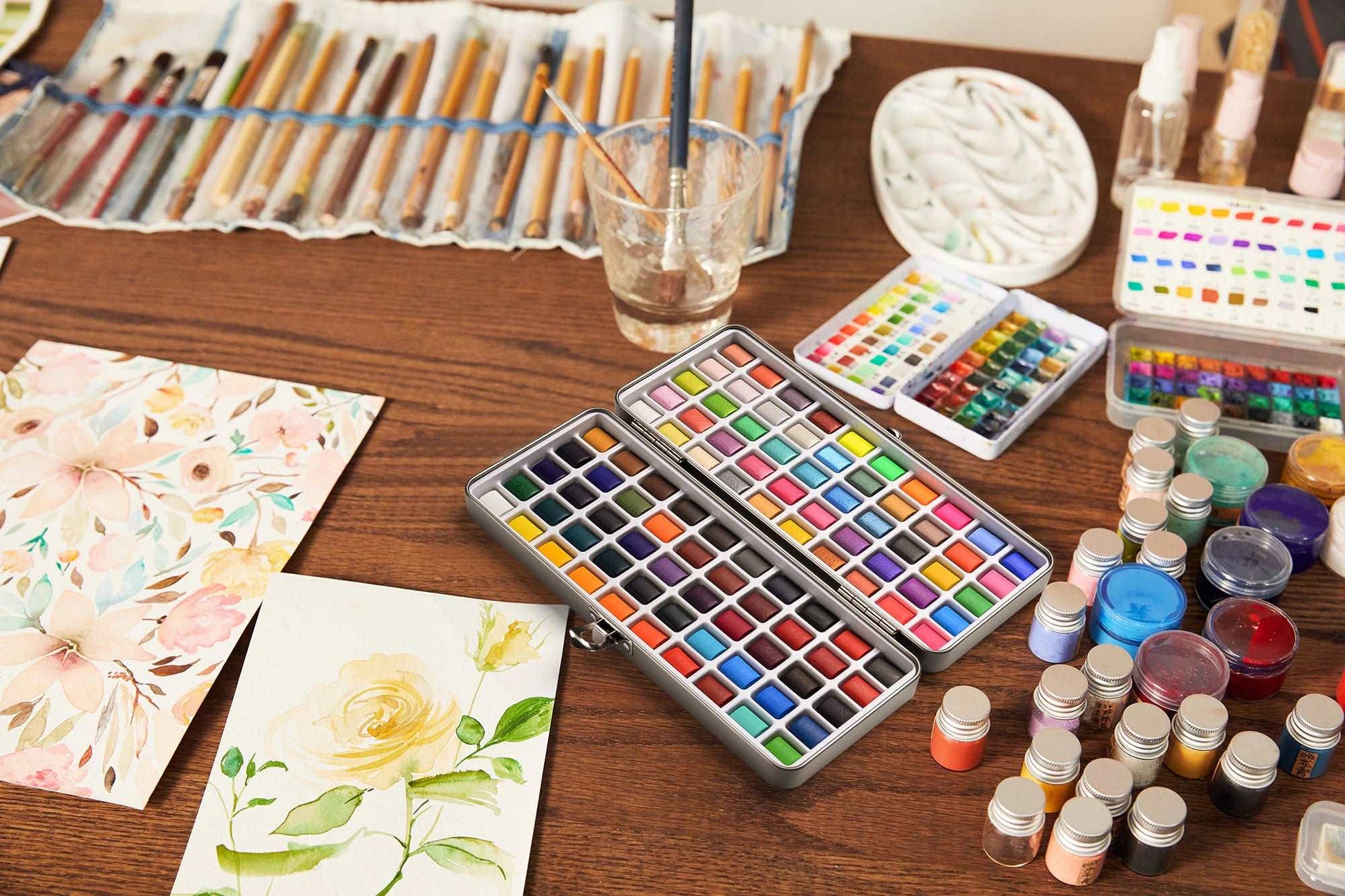 100 Solid Watercolors Paint Set™