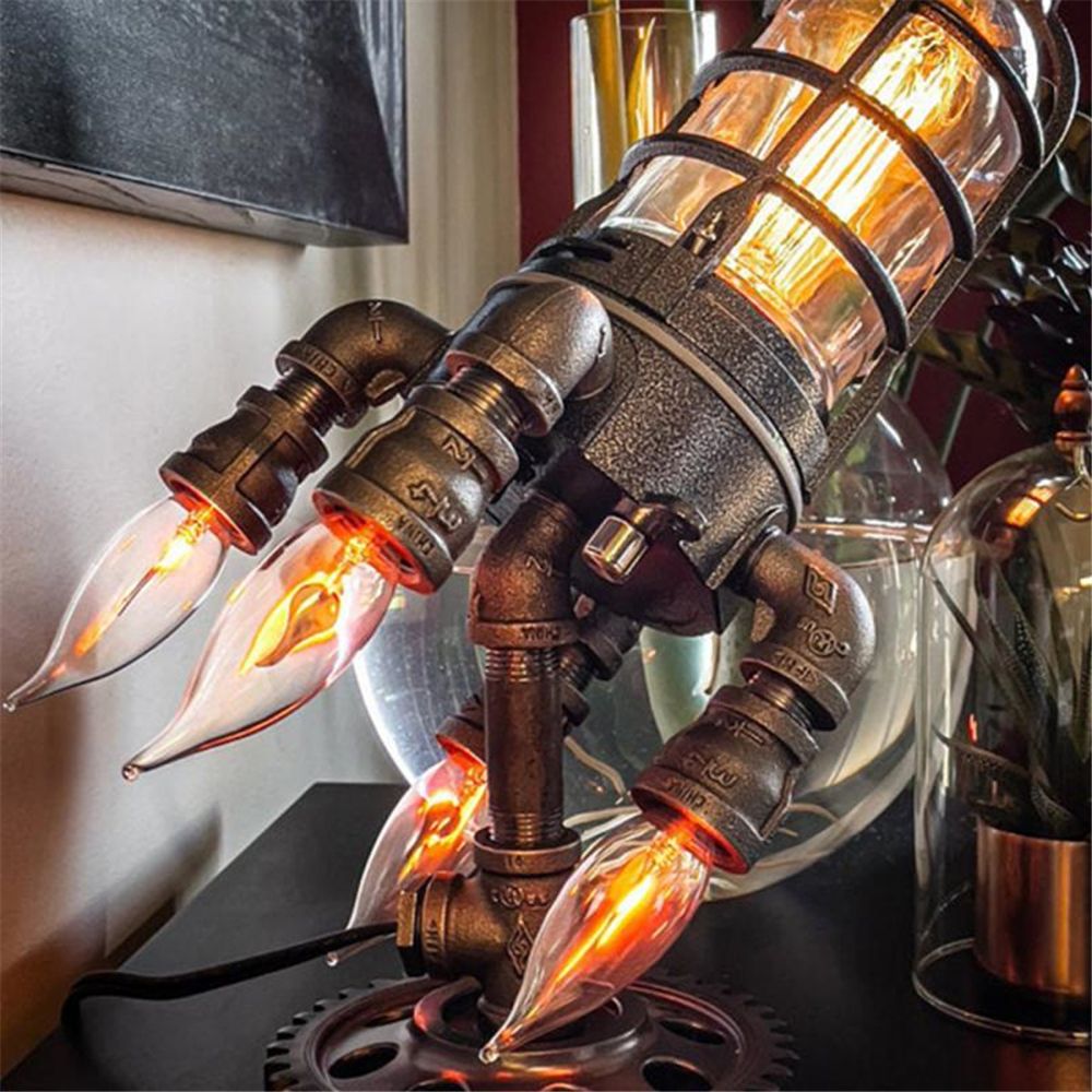 Steampunk Rocket Lamp™