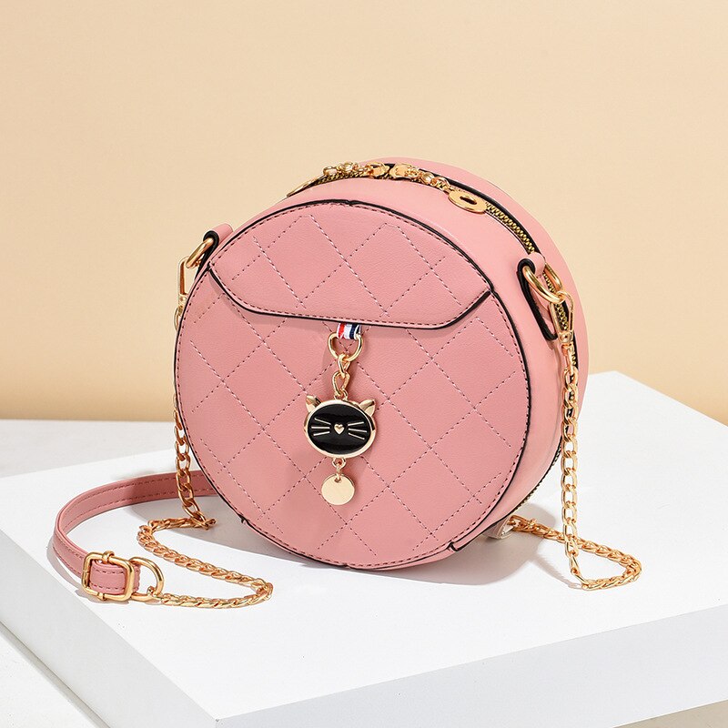 Ladies Stylish Round Chain Bag™