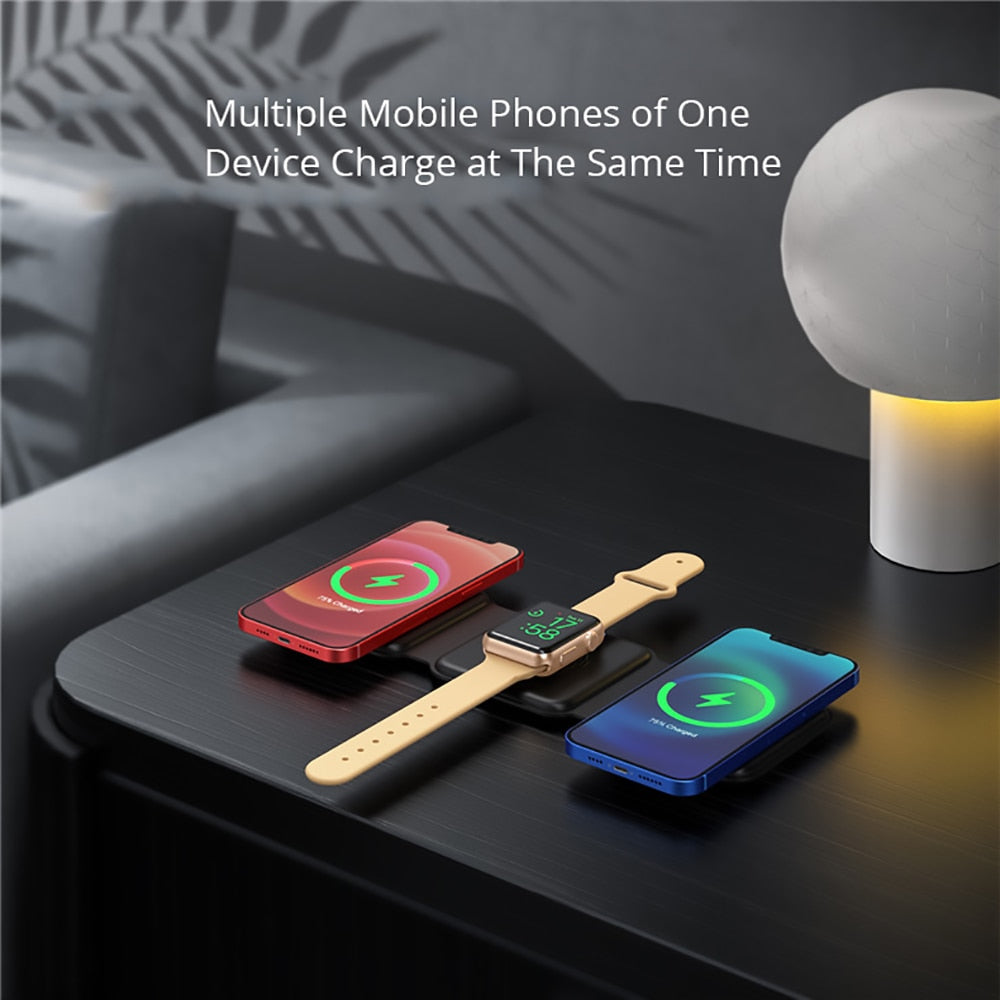 3 In 1 Foldable Magnetic Wireless Charger™