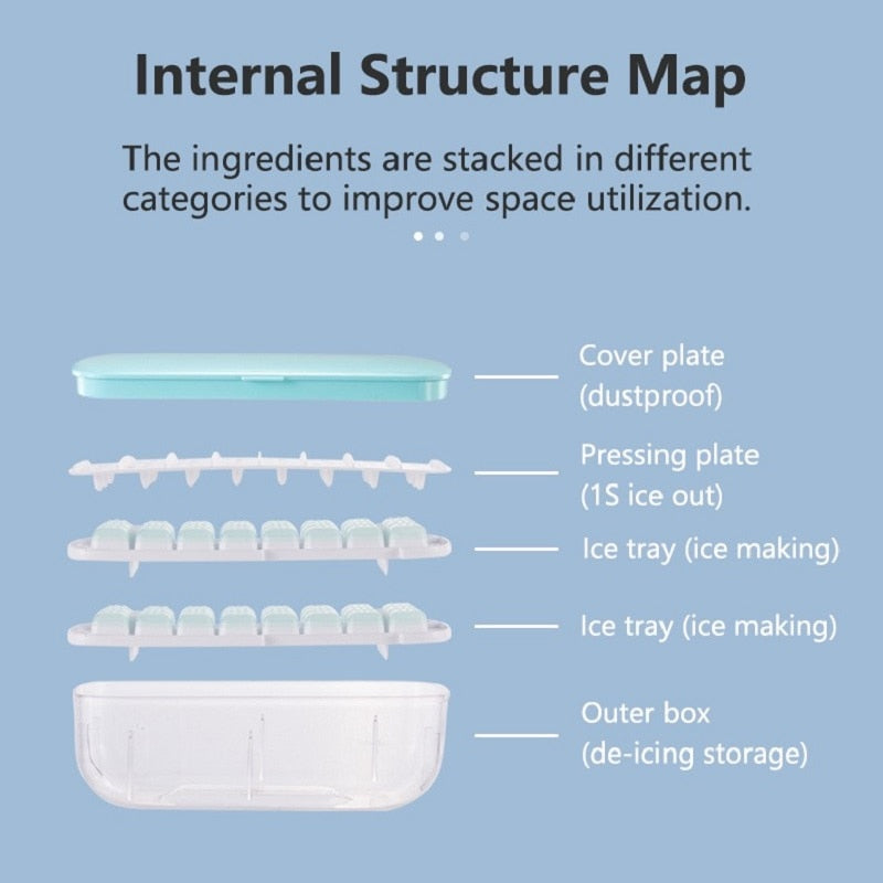 Ice Cube Tray With Storage Box™