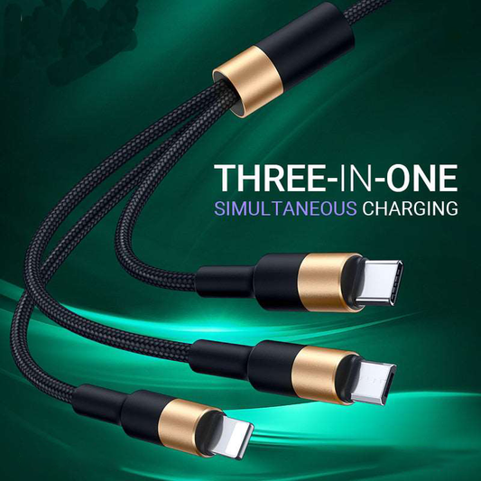 3-in-1 Universal Quick Charging Cable™