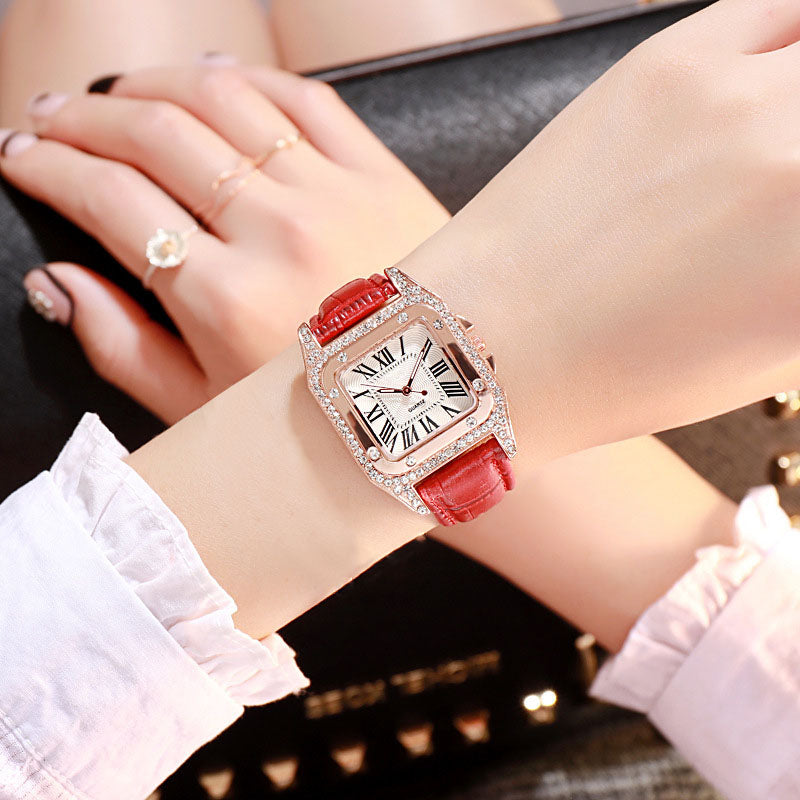 Luxury Women Diamond Watch with FREE Bracelet - Gitelle