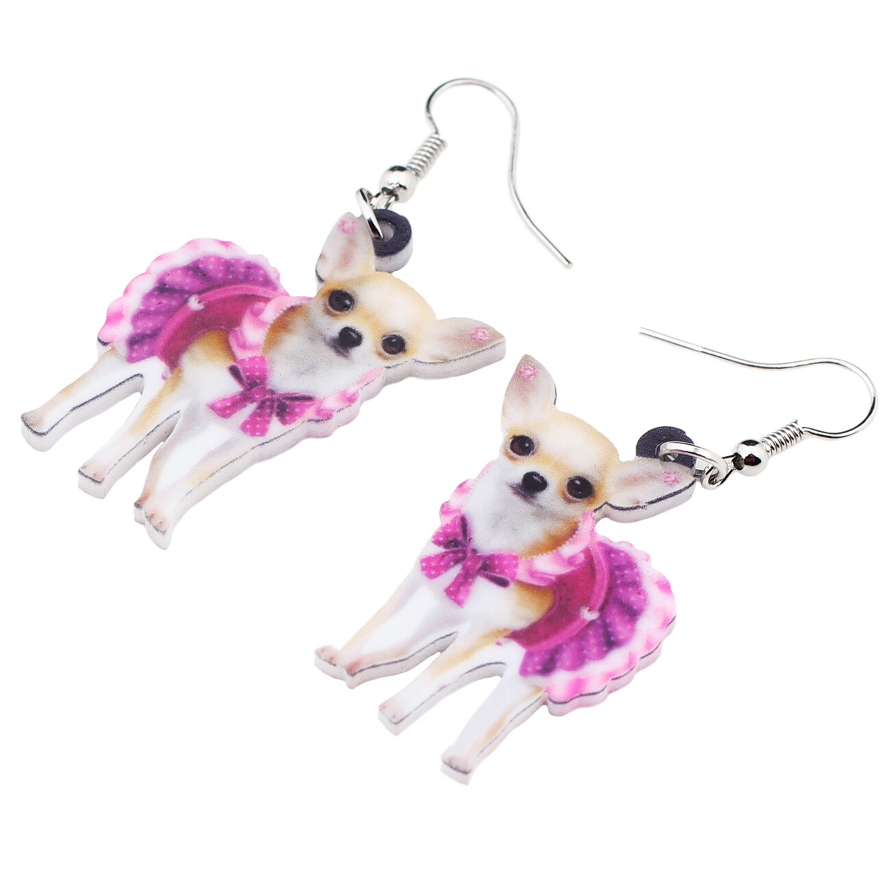 New Acrylic Chihuahua Earrings - Gitelle