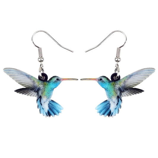 Acrylic Bird Earrings - Gitelle