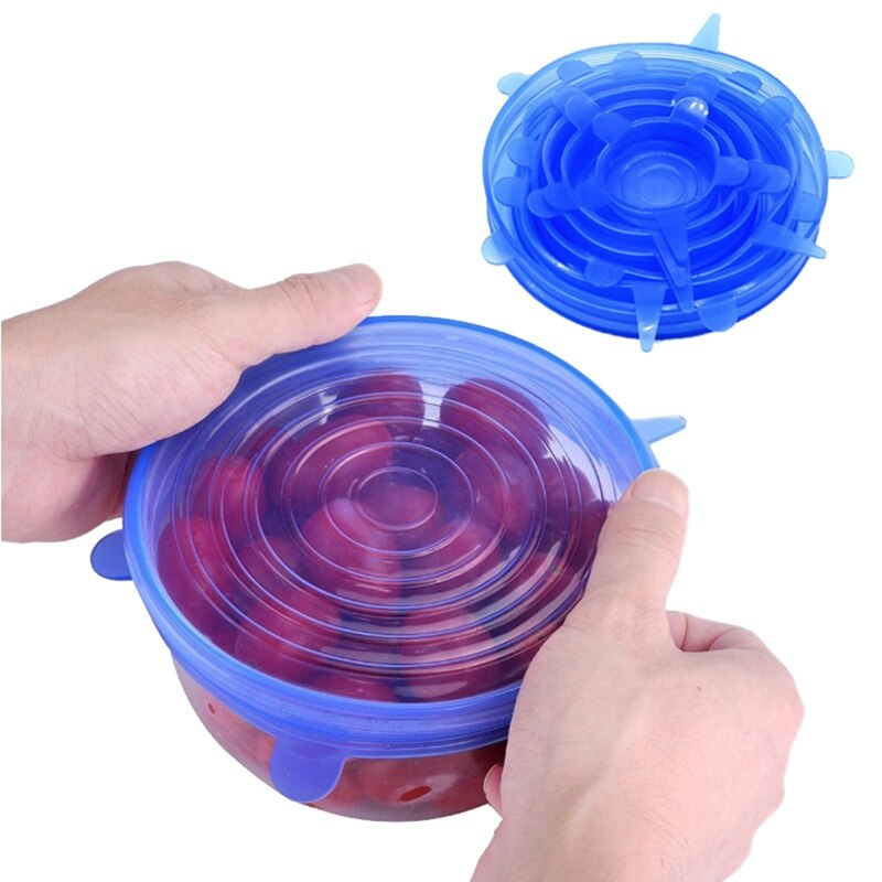 Stretch & Fit - Eco Silicone Stretch Lids (6pcs) - Gitelle