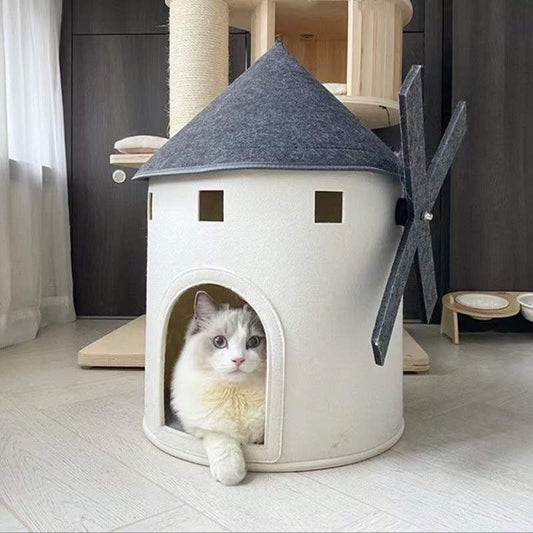 Super Soft Warm Windmill Cat Bed™