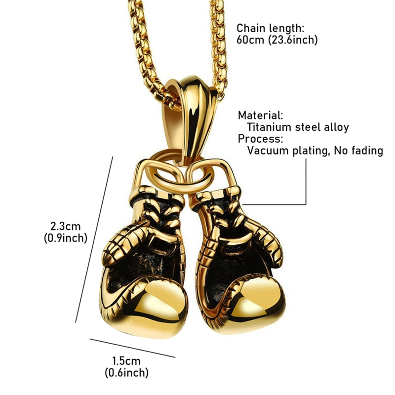 Men's Boxing Gloves Necklace™