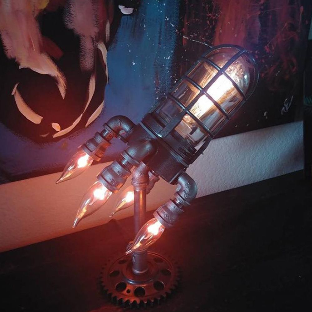 Steampunk Rocket Lamp™